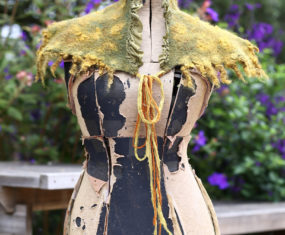 "Sunspear" Fringed Collar