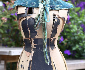 "Water Garden" Ruffled Collar